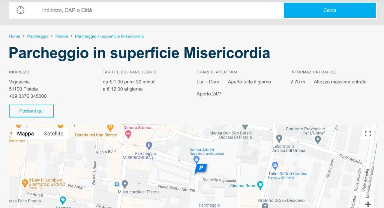 Appartamento Sulla Sala Пистойя Экстерьер фото